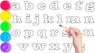 Small Letters Alphabet Drawing For Kids, Art