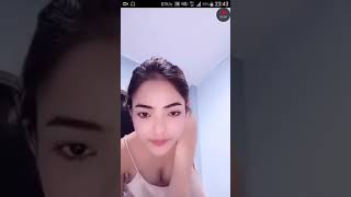 Hot Girl In Live Imo She Show Her Big Breast.