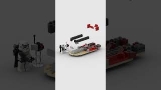 Lego Star Wars - Lukes Landspeeder - Speed Build