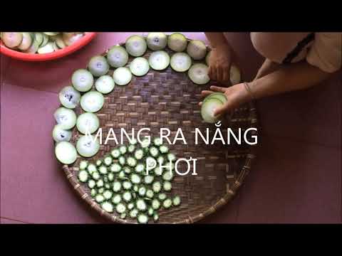 Cách làm trà bí đao khô tại nhà