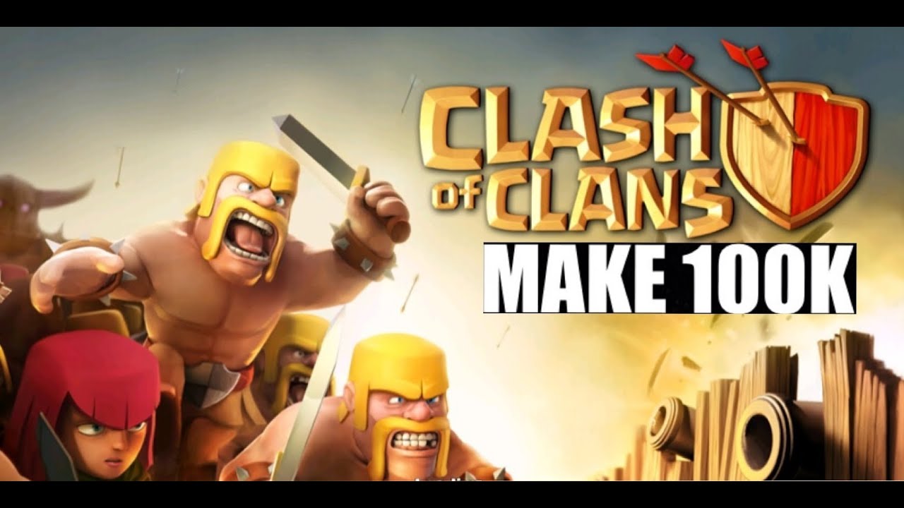 how to make quick money on clash of clans