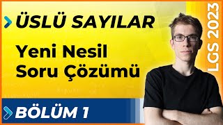 LGS 2023 | Üslü Sayılar Soru Çözümü -A (Duyurular, Gidişat!)