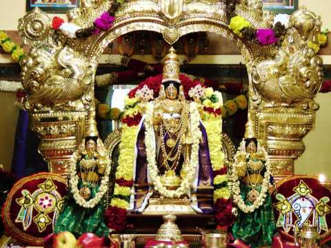 Medieval Sanskrit Hymn Glorifying Lord Vishnu & Sri Krishna-...