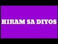 HIRAM SA DIYOS by Fr. Joe Castañeda with Lyrics