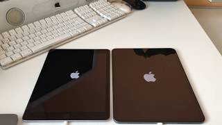 Apple iPad 2018 vs Apple iPad Pro 2018 Speed test IOS 12,1