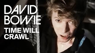Watch David Bowie Time Will Crawl video