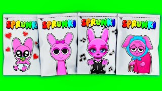 Paper Diyincredibox Sprunki Pinki Growing Up Maxi Blind Bag
