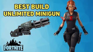 Fortnite Save The World Best Goin Commando Build Unlimited Minigun