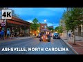 [4K] Asheville, North Carolina - Walking Tour 2021 USA