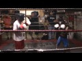 Sugar Jay first sparring boxing match (Round 2)