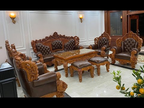 3 Bộ bàn ghế gỗ phòng khách đẹp nhất hiện nay mà bạn muốn có