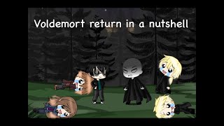Voldemorts Return In A Nutshell Harry Potter Skit