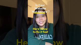 If Your Website Says Not Secure, Fix It Fast