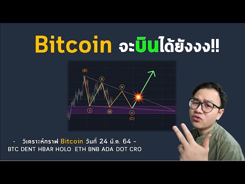 Bitcoin จะบินได้ยังงง (ElonMusk มาแล้ว) l บทวิเคราะห์กราฟบิดคอยน์ วันที่ 24 มีนาคม 64