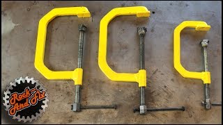 Prensa "C" Casera de Uso Rudo / Heavy Duty "C" Clamp