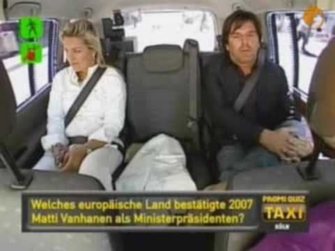 Thomas Anders and Claudia-Promi Quiz Taxi (Part3)