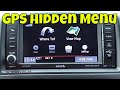 Hidden Menu On The Uconnect GPS Navigation 430N