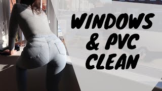 Clean with me | Deep Clean Windows and PVC Tracks | Kate Berry