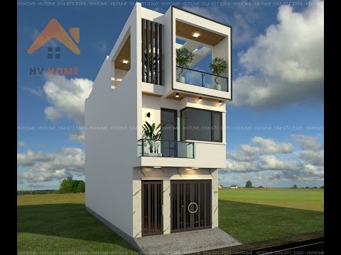 HVHOME - THIẾT KẾ NHÀ PHỐ HIỆN ĐẠI 3 TẦNG TẠI THÀNH PHỐ NINH BÌNH!