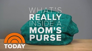 Whats Really Inside A Moms Purse Extra Underwear, Kids Toys, Snacks Today