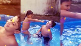 Lutinha Na Piscina