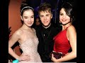 Justin Bieber & Selena Gomez with Taylor Swift at the Vanity Fair Oscar Party!
