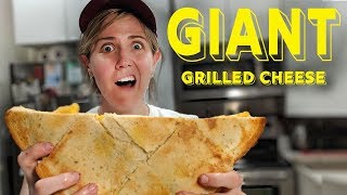 How to Make a GIANT Grilled Cheese How to Make a GIANT Grilled Cheese