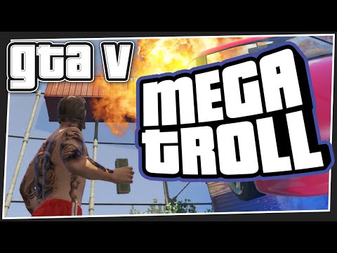 MEGA TROLL - GTA 5 Online (GTA V Funny Moments)