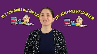 İlkokul 3. Sinif Türkçe Dersi̇ Zit Anlamli Keli̇meler