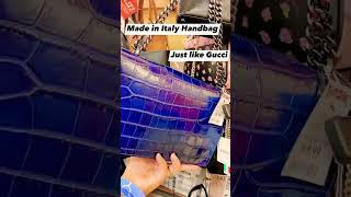 Affordable Made In Italy Gucci Look-Alike Bag From Marina Galanti