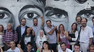 Nora Cortiñas en la presentación de Amicus curiae - Conferencia de prensa