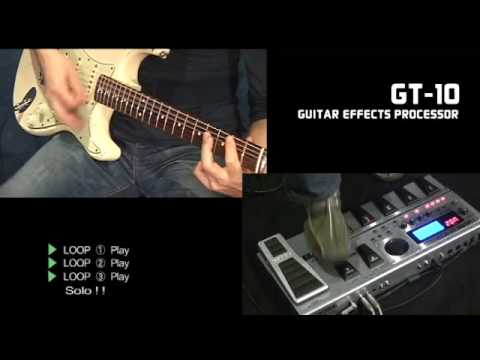 BOSS GT-10 GUITAR FX (6/7)  PHRASE LOOP