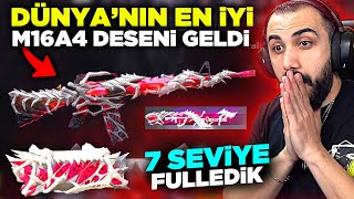 Oyunun En İyi̇ Destansi M16 Deseni̇ Geldi̇ Fulledi̇k Raki̇pleri̇ İskelete Çevi̇ri̇yor Pubg Mobile