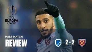 KRC Genk v West Ham United 2-2 | Post Match Review | Europa League