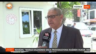 Pazarcık Belediye Başkanı İbrahim Yılmazcan İlçedeki Son Durumu Anlattı.