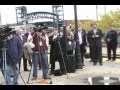 Illinois High-Speed Rail Demonstration of 110 MPH. Joliet, Illinois