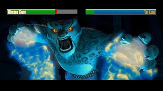 Master Shifu Vs Tai Lung...with Healthbars