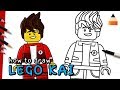 How To Draw Kai | Ninja Kai | The LEGO Ninjago Movie