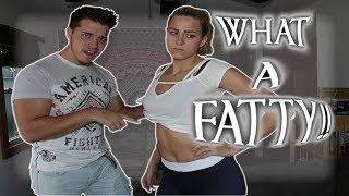 Calling My Girlfriend Fat Prank