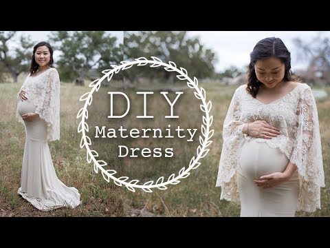 DIY Maternity Dress | Thrifted Transformations Ep. 72 - YouTube