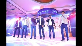 Sri Lanka national cricketers turned singers for one night
