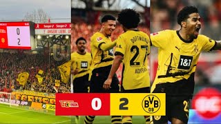 Union Berlin gegen Borussia Dortmund 0-2 & Highlights Tore & 02/03/2024 & Bundes