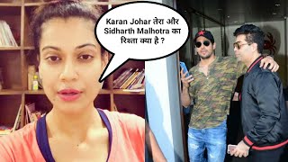 Payal Rohatgi Ask Karan Johar About Star Launching Formula