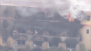 More than 20 presumed dead in Japan anime studio fire