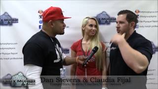 Dan Stevens & Claudia Fijal At The 2015 Npc Mid-Illinois Bbing Championships