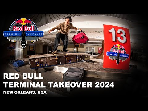 Red Bull Terminal Takeover 2024 - Skating an abandoned airport