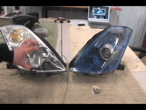 350z OEM lens VS STi lens by CiNcity Designs