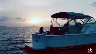 🎉She said yes! 🎉 on our Sunset Champagne Cruise | St Thomas Yacht Charter | Phoenix Island Charters