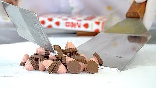 MEIJI STRAWBERRY CHOCOLATE - ICE CREAM ROLLS