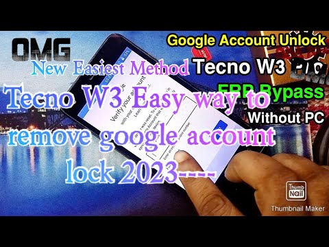 Tecno W3 Easy way to remove google account|| How to Tecno W3 Easy way to remove google account|| How to